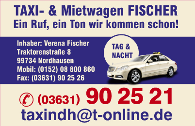 Taxi- & Mietwagen Fischer